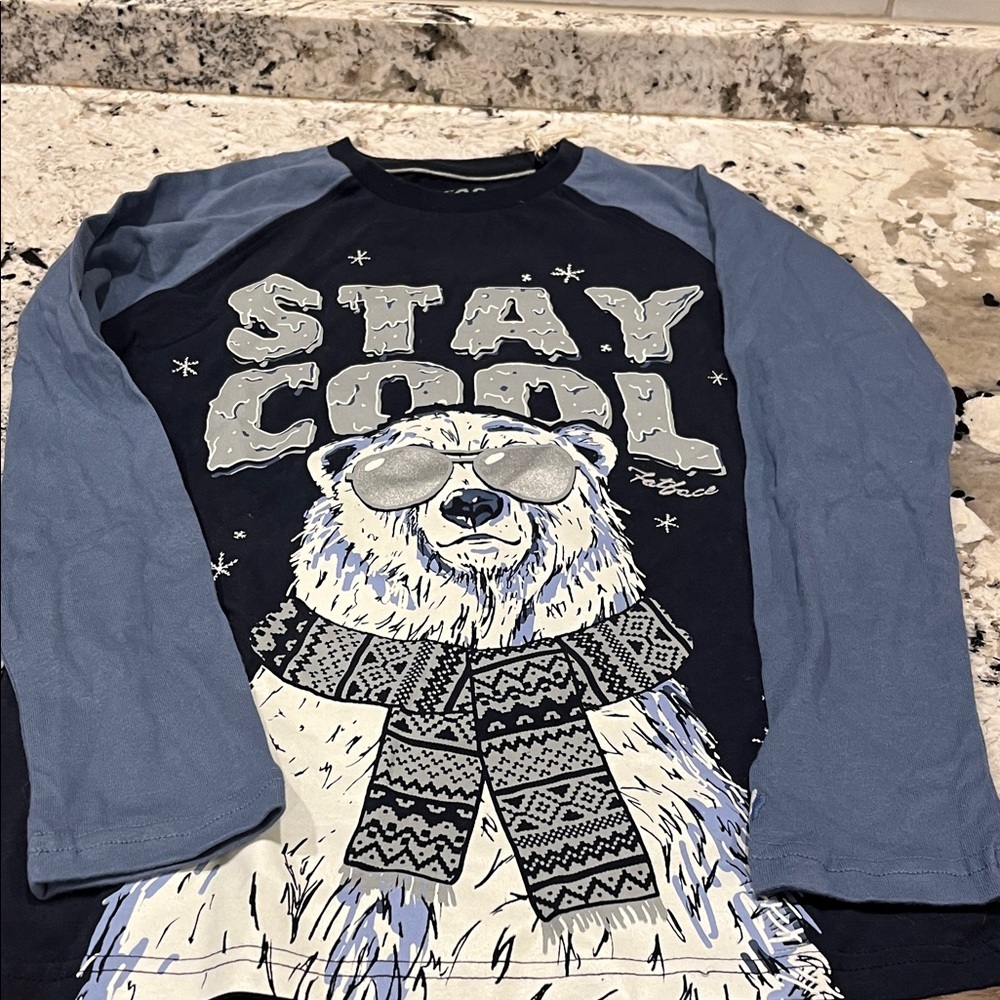 ❤️5/$25 Fatface Stay Cool Graphic Long Sleeve Shirt